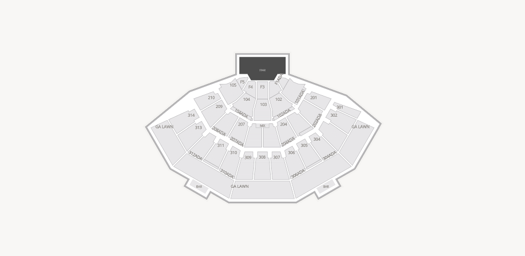 American Family Insurance Amphitheater - Summerfest Grounds Seating Chart
