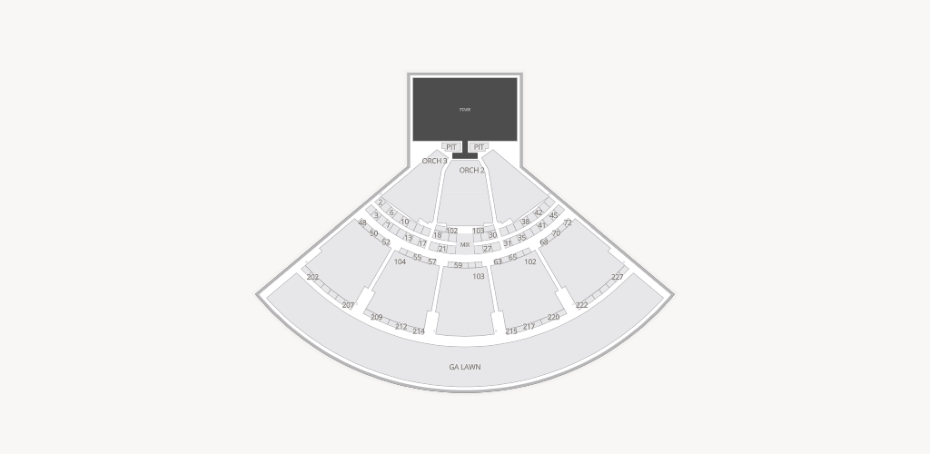 Ameris Bank Amphitheatre Seating Chart