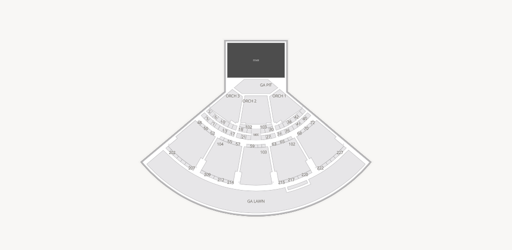 Ameris Bank Amphitheatre Seating Chart