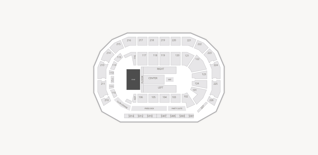 AMSOIL Arena Seating Chart