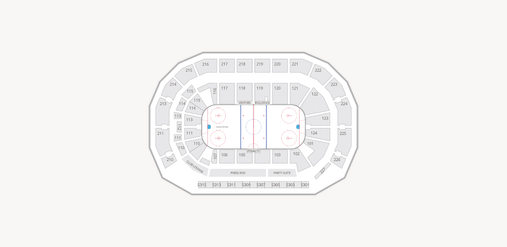 AMSOIL Arena Seating Chart