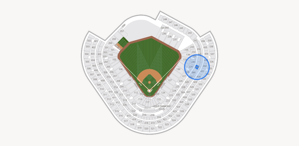 Angel Stadium Seating Chart