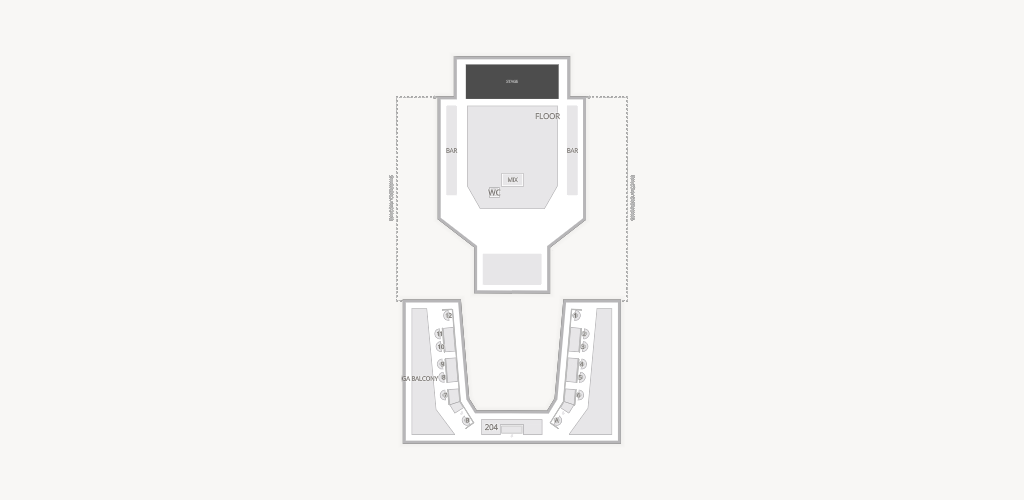 Archer Music Hall Seating Chart