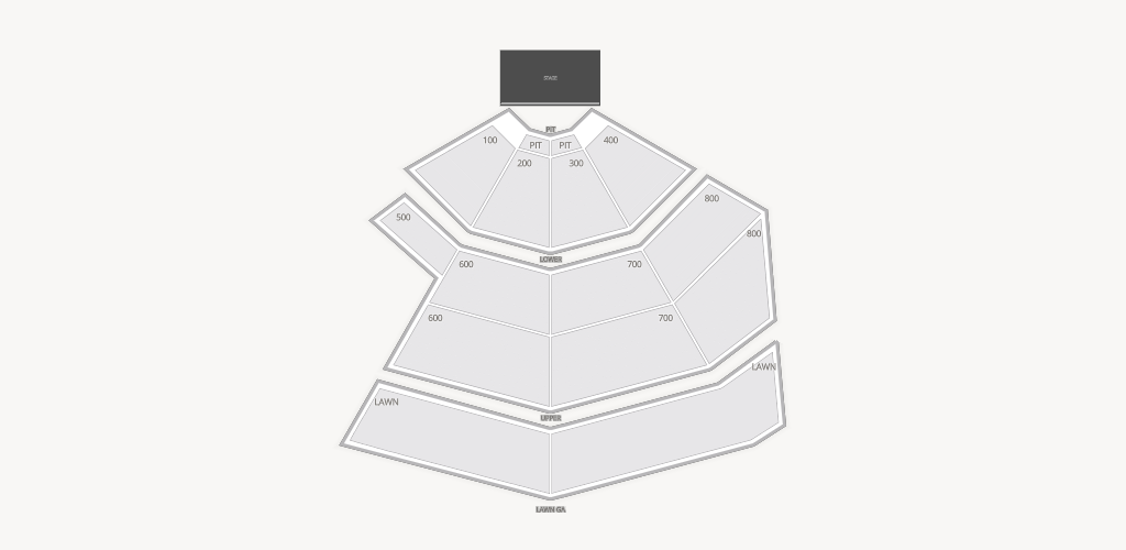 Aretha Franklin Amphitheatre Seating Chart