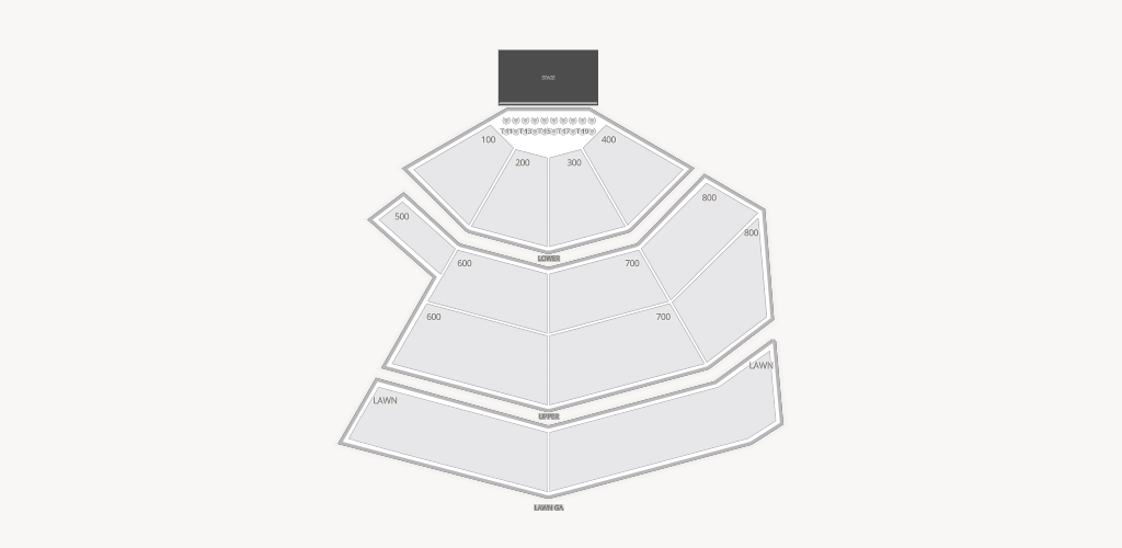 Aretha Franklin Amphitheatre Seating Chart