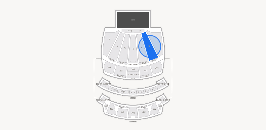 Arizona Financial Theatre Seating Chart