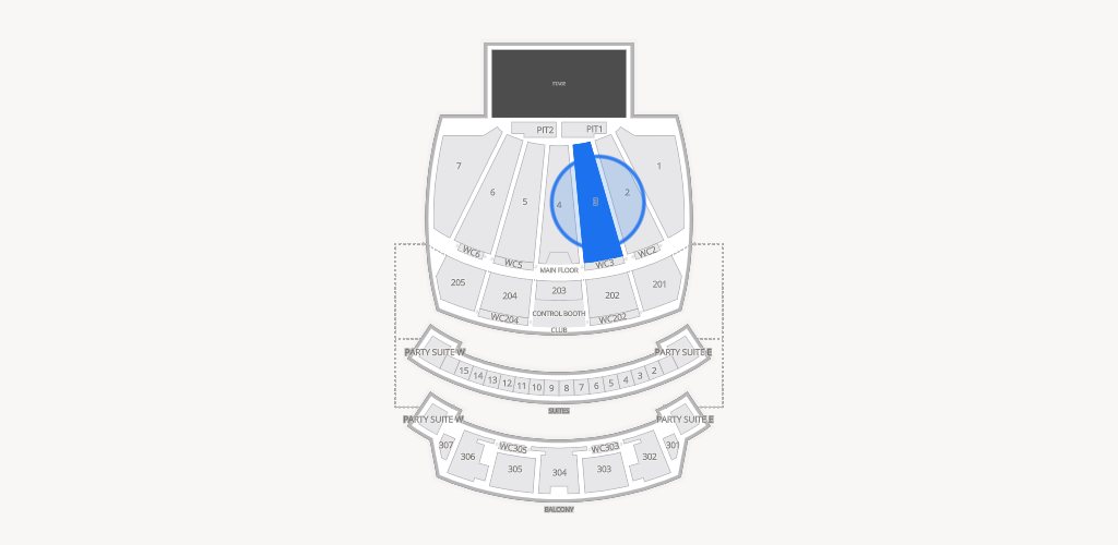 Arizona Financial Theatre Seating Chart