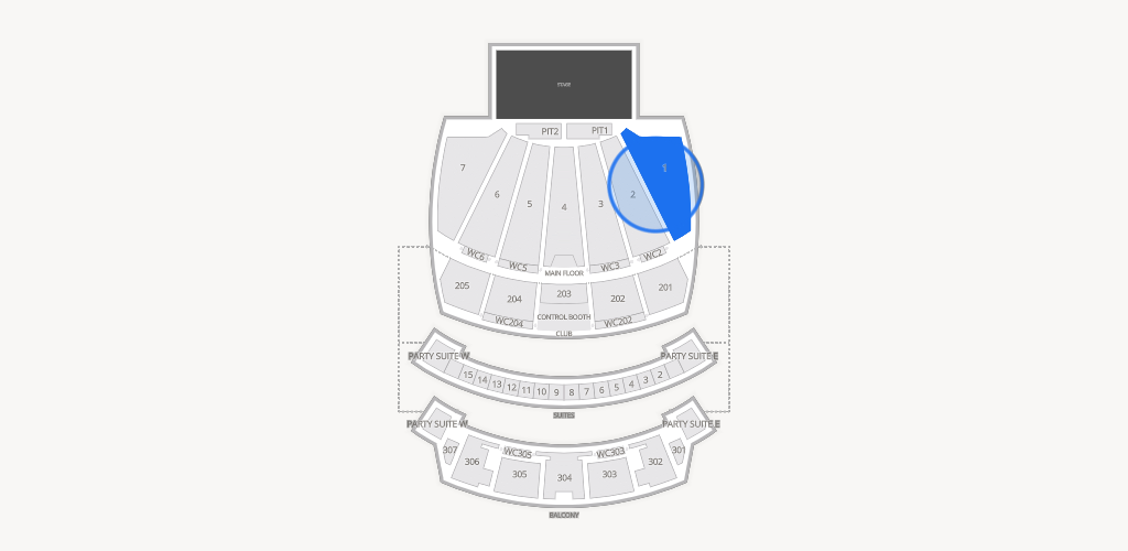 Arizona Financial Theatre Seating Chart