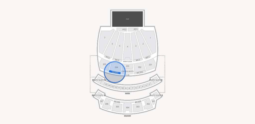 Arizona Financial Theatre Seating Chart