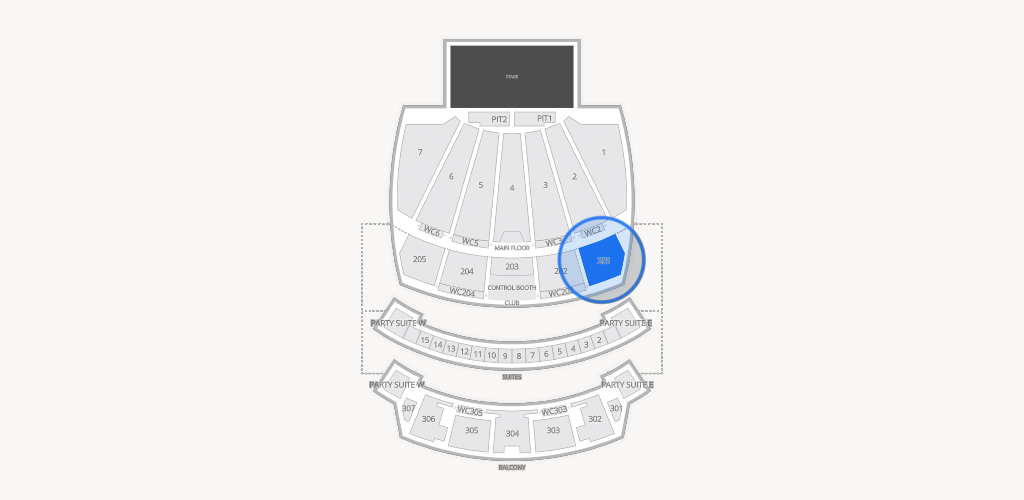 Arizona Financial Theatre Seating Chart
