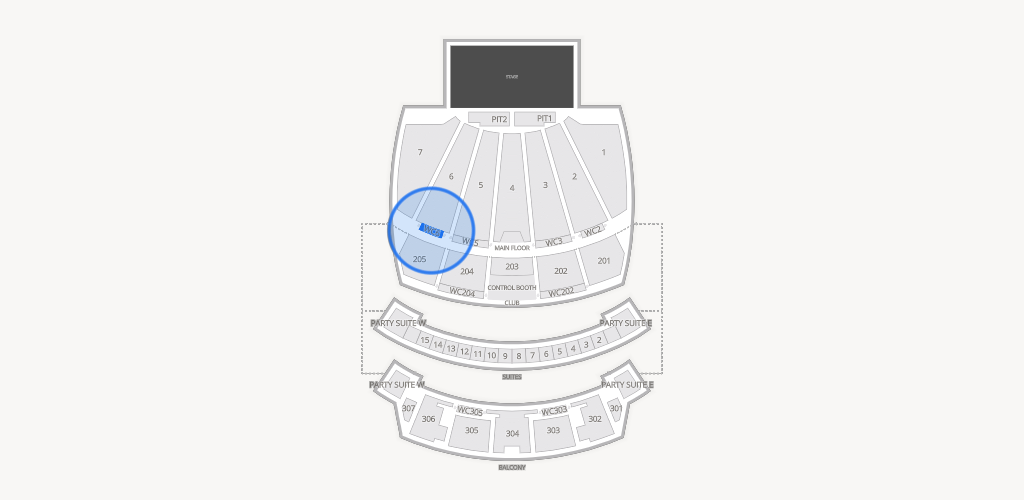 Arizona Financial Theatre Seating Chart