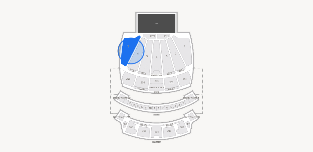 Arizona Financial Theatre Seating Chart
