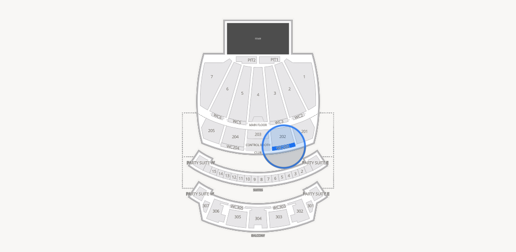 Arizona Financial Theatre Seating Chart