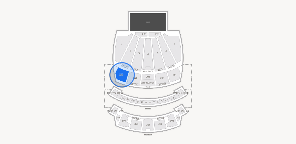 Arizona Financial Theatre Seating Chart