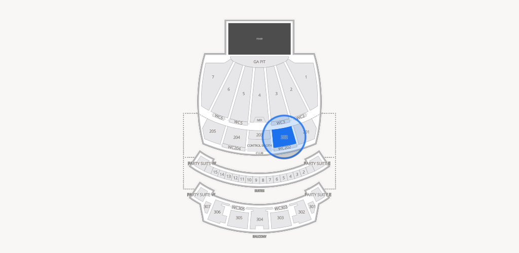 Arizona Financial Theatre Seating Chart