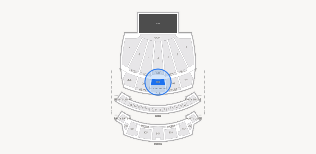 Arizona Financial Theatre Seating Chart