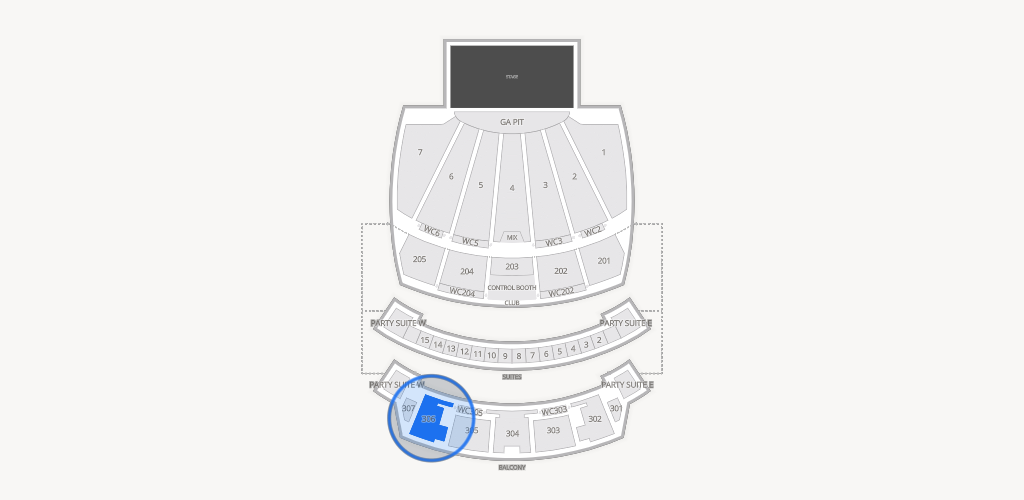 Arizona Financial Theatre Seating Chart
