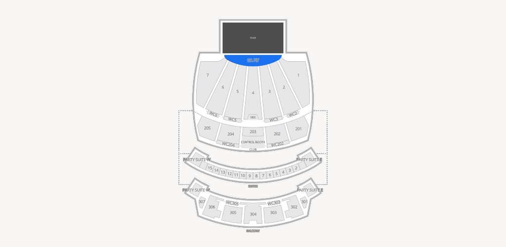 Arizona Financial Theatre Seating Chart
