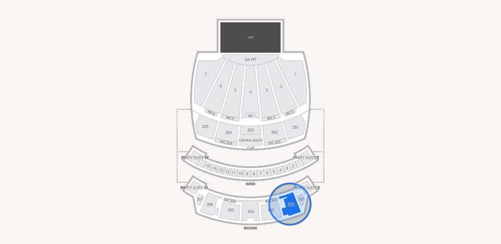 Arizona Financial Theatre Seating Chart