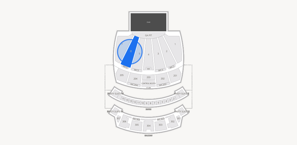 Arizona Financial Theatre Seating Chart