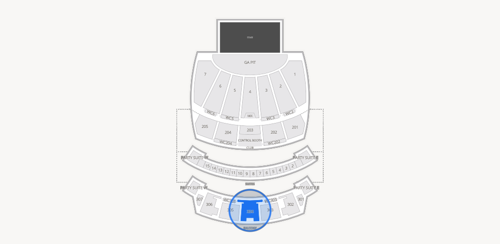 Arizona Financial Theatre Seating Chart