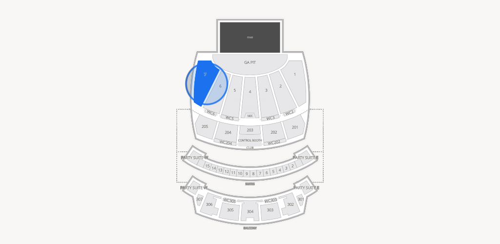Arizona Financial Theatre Seating Chart