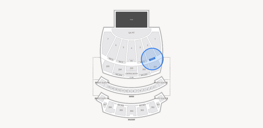 Arizona Financial Theatre Seating Chart