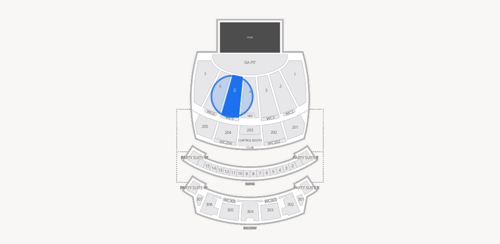 Arizona Financial Theatre Seating Chart