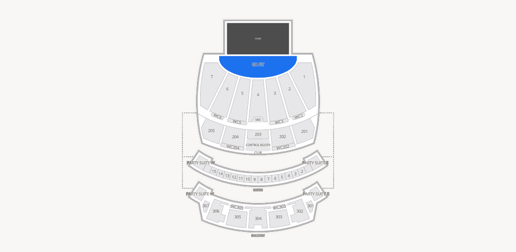 Arizona Financial Theatre Seating Chart