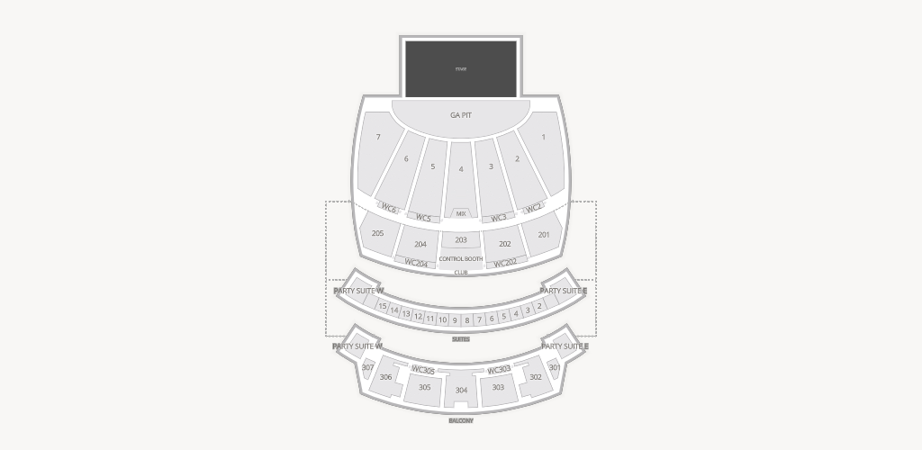Arizona Financial Theatre Seating Chart