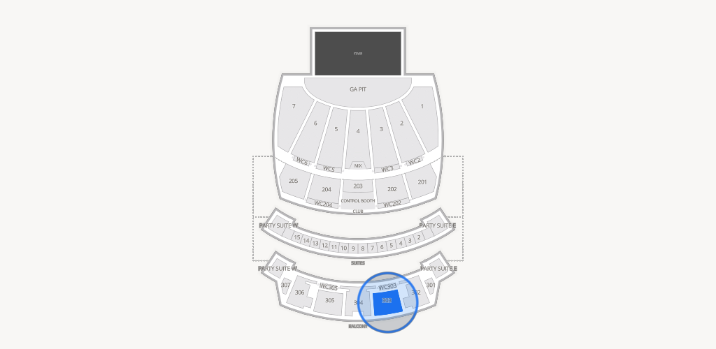 Arizona Financial Theatre Seating Chart