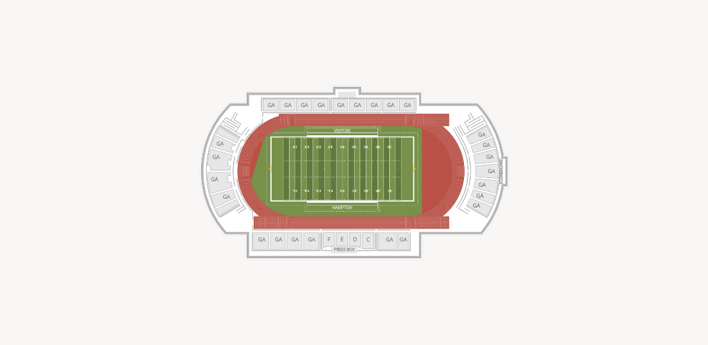 Armstrong Stadium Seating Chart