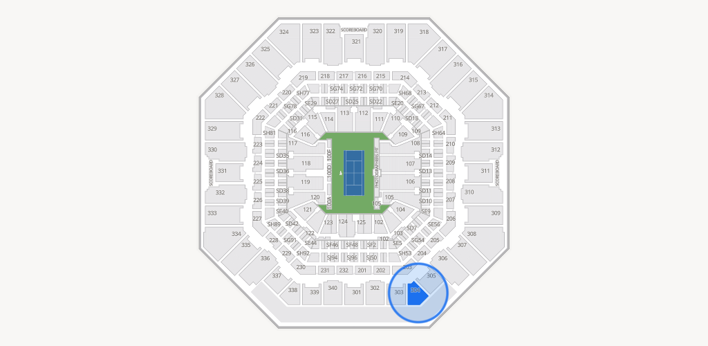 Arthur Ashe Stadium Seating Chart