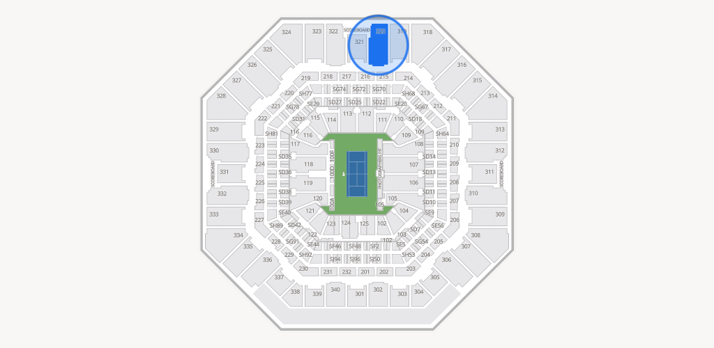 Arthur Ashe Stadium Seating Chart