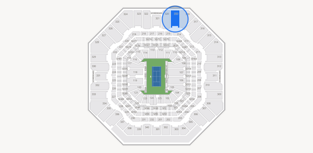 Arthur Ashe Stadium Seating Chart