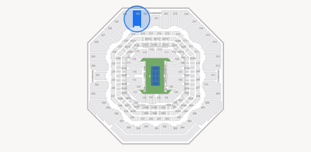 Arthur Ashe Stadium Seating Chart