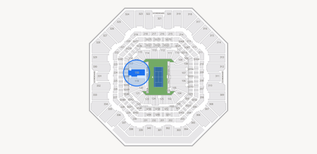 Arthur Ashe Stadium Seating Chart