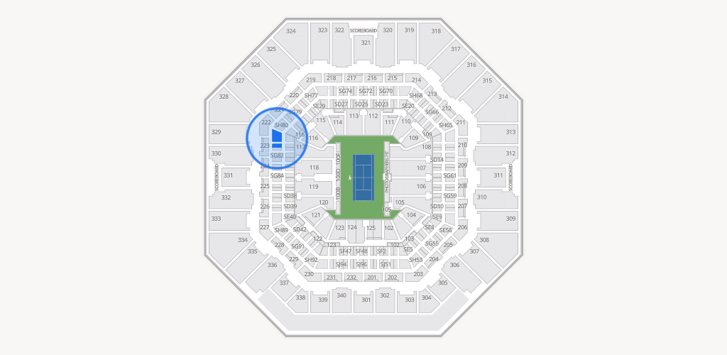 Arthur Ashe Stadium Seating Chart