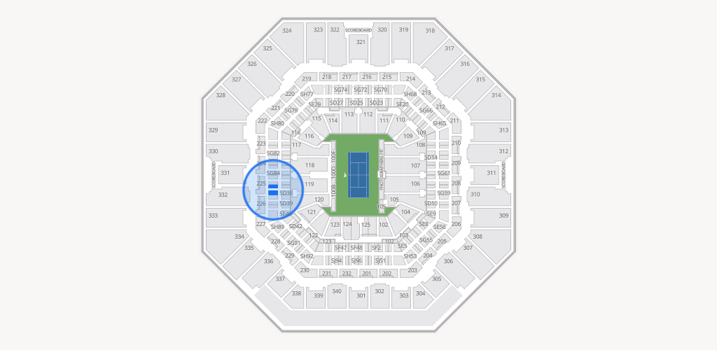 Arthur Ashe Stadium Seating Chart