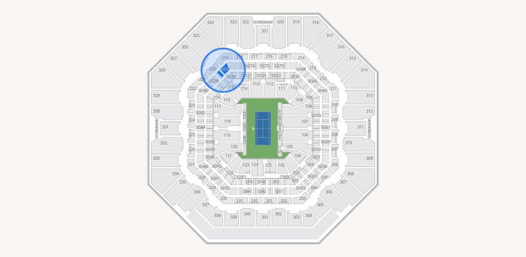 Arthur Ashe Stadium Seating Chart