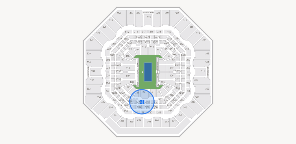 Arthur Ashe Stadium Seating Chart