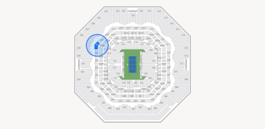 Arthur Ashe Stadium Seating Chart