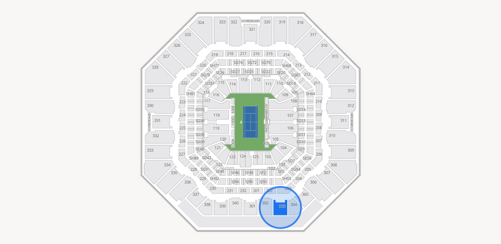 Arthur Ashe Stadium Seating Chart