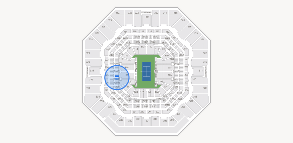 Arthur Ashe Stadium Seating Chart