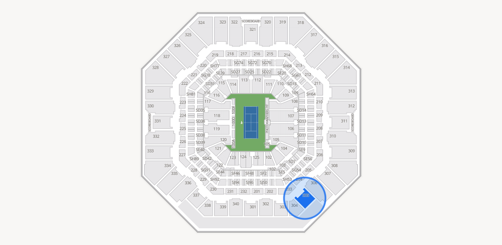 Arthur Ashe Stadium Seating Chart