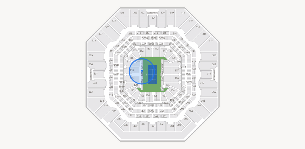 Arthur Ashe Stadium Seating Chart