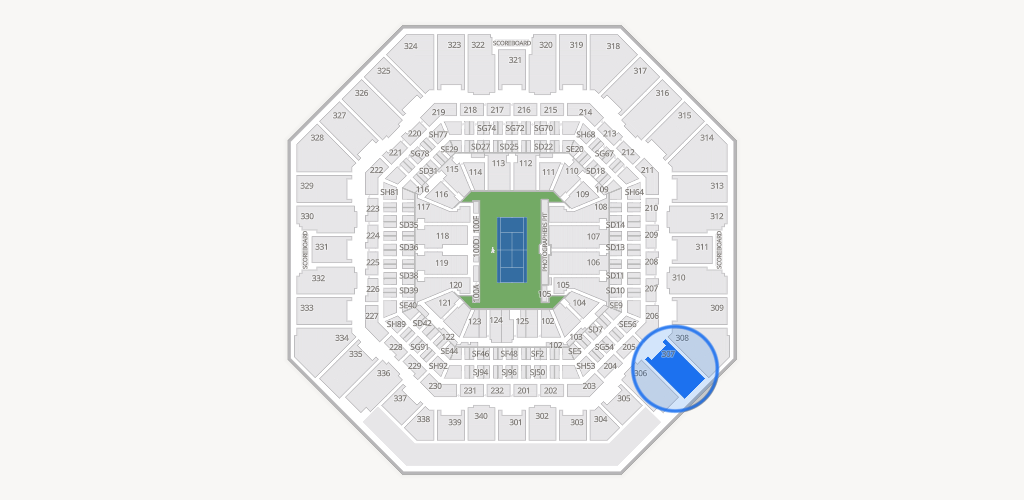 Arthur Ashe Stadium Seating Chart