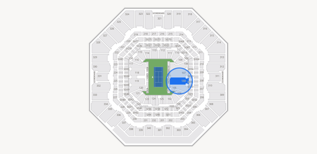 Arthur Ashe Stadium Seating Chart