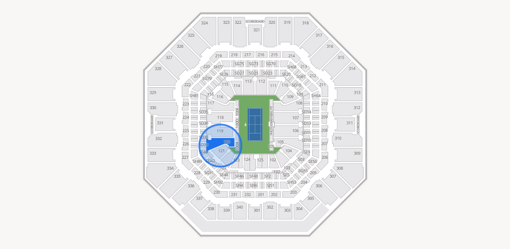 Arthur Ashe Stadium Seating Chart
