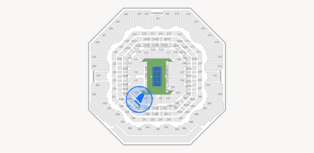 Arthur Ashe Stadium Seating Chart